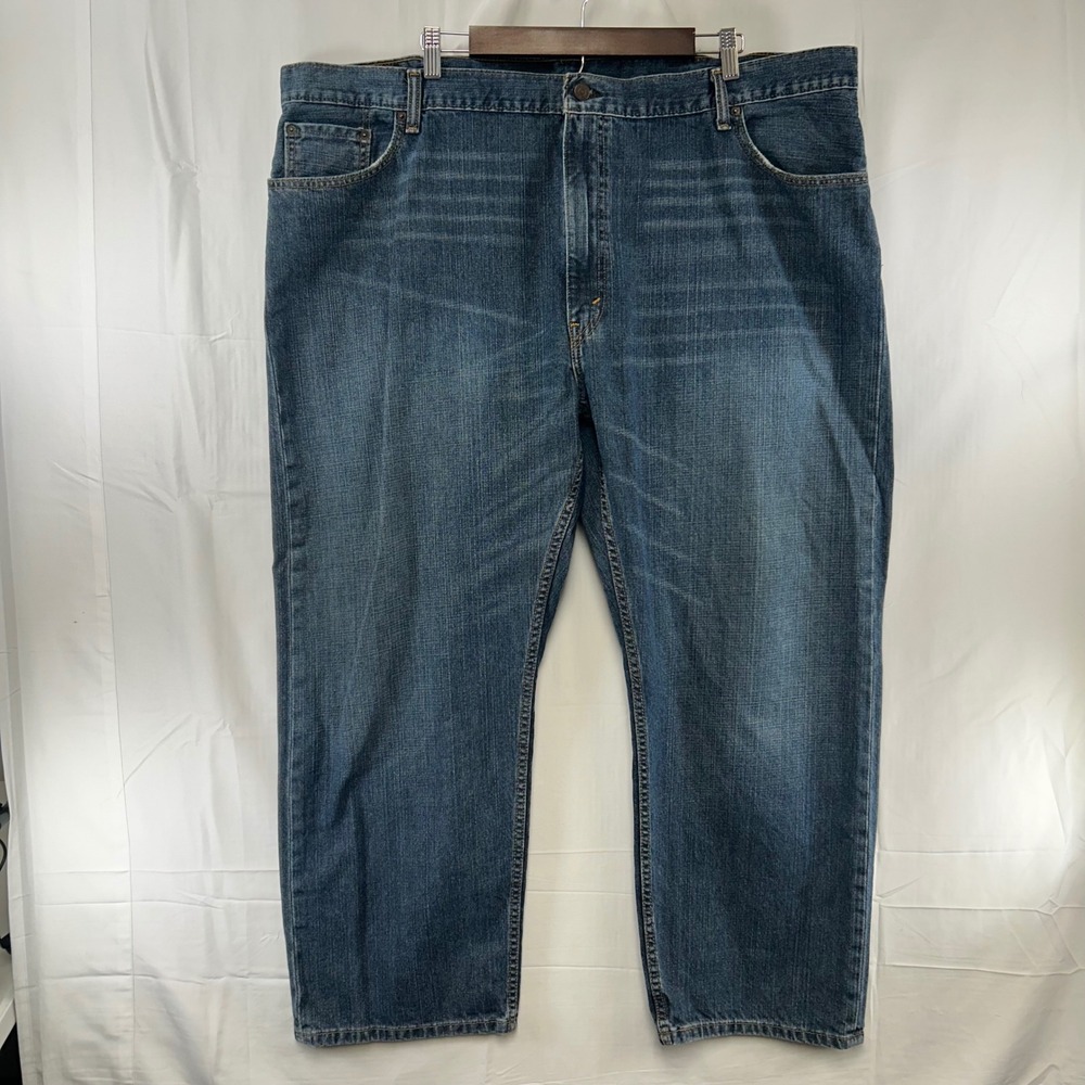 Levi's 559 Relaxed Straight Jeans Mens 48x30 Blue Medium Wash Denim 100% Cotton